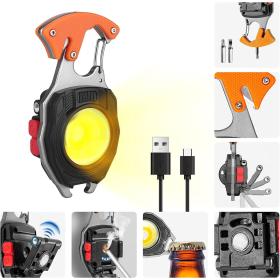 Mini Lampe LED Portable Rechargeable 8en1 – مصباح متعدد الإستعمالات